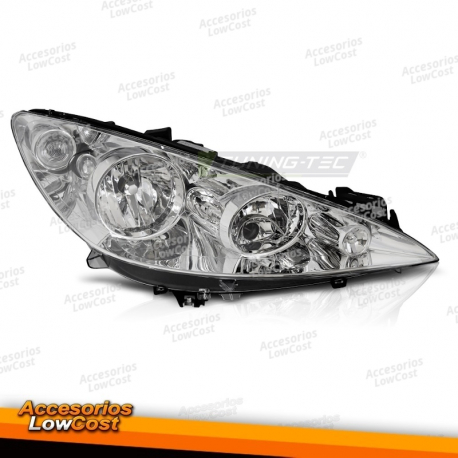 FAROL LED TYC CROMADO LADO DIREITO PARA PEUGEOT 308 07-10