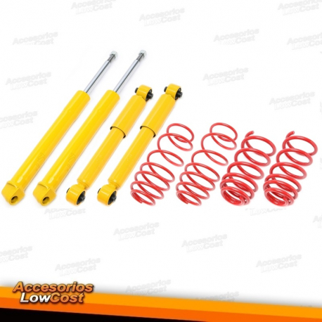 KIT DE SUSPENSAO DESPORTIVA SMART FORTWO INCLUINDO CABRIO 07/1998-02/2007