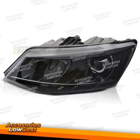 FAROL LADO ESQUERDO H7/LED TYC PARA SKODA FABIA 14-18