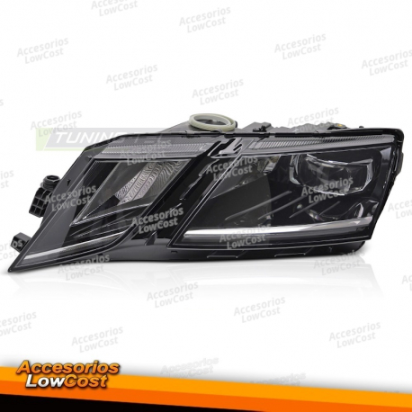FAROL LED TYC LADO ESQUERDO PARA SKODA OCTAVIA III 16-20
