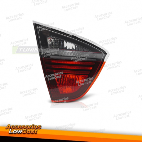 LANTERNA TRASEIRA TYC FLAP LADO ESQUERDO VERMELHO FUMADO PARA BMW E90 05-08