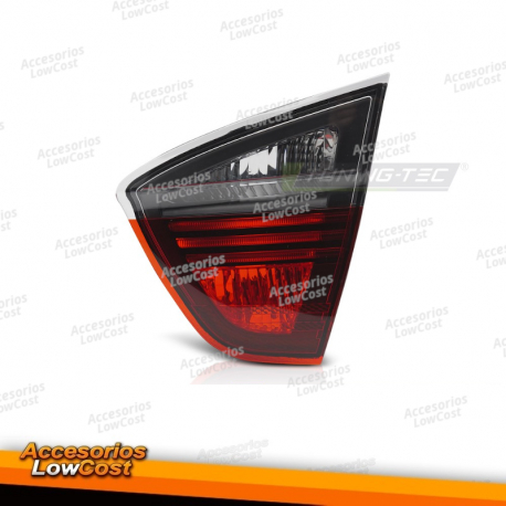 LANTERNA TRASEIRA TYC FLAP LADO DIREITO VERMELHO FUMADO PARA BMW E90 05-08