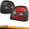 FAROLINS TRASEIROS LED / GOLF 3 MKIII / 91-97 PRETOS