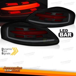 PILOTOS TRASEROS LEDS DINAMICOS PORSCHE 986 BOXSTER 96-04 AHUMADOS
