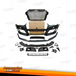 Paragolpes Delantero Audi A3 V8 13-15 Sportback / 3 Puertas Look RS3 II Antinieblas