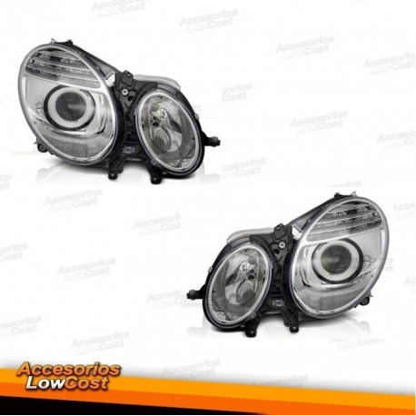Faros delanteros para MERCEDES W211 E Class (06-09)