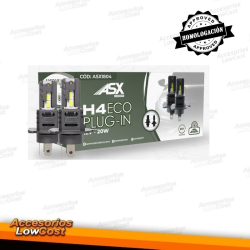 Bombillas faro delantero ECO LIGHT PLUG IN H4 12V