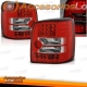FAROLINS TRASEIROS LED / VW PASSAT VARIANT / 96-00 FUNDO VERMELHO