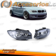 FARÓIS PARA BMW SERIE 1 E81, E82, E87 E E88 (DEPOIS 2004 ) FUNDO PRETO