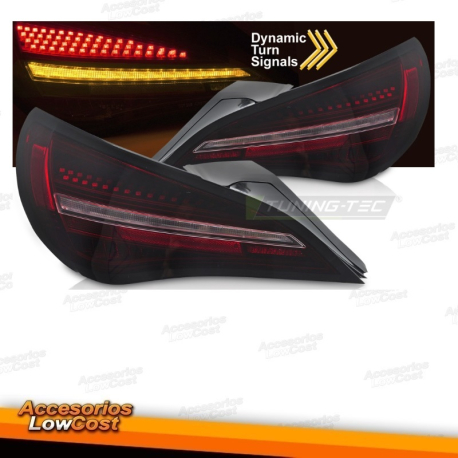 LUZES TRASEIRAS LED VERMELHAS PARA MERCEDES CLA C117 13-16