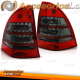 FAROLINS TRASEIROS LED / MERCEDES C W203 KOMBI / 00-04 VERMELHO BRANCO