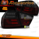 PILOTO E90, 05-08, LIMOUSINE,CRISTAL ROJO-AHUMADO  LED INTERMITENTE