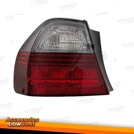 FAROLIM EXTERIOR ESQUERDO / BMW E91 TOURING / VERMELHO CROMADO ESCURECIDO