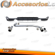 Difusor trasero brillo + tubo de escape look 440 compatible con BMW F32 F33 F36 425 428 430
