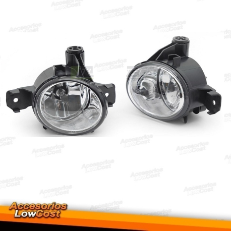 FAROS ANTINIEBLA TRANSPARENTES compatibles con BMW E87 X1 E84 X3 E83 X5 E70