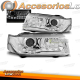 FAROIS COM LUZ DIURNA / VW PASSAT B4 / 93-96 FUNDO CROMADO