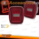 JEEP WRANGLER YJ 91-96 / TJ 96-06 LED ROJO BLANCO