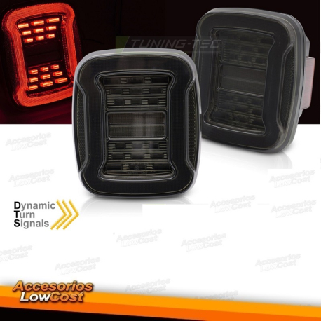 JEEP WRANGLER YJ 91-96 / TJ 96-06 LED AHUMADO