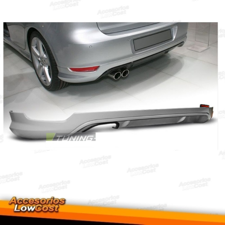 DIFUSOR TRASEIRO VW GOLF 6 LOOK GTI