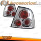 FAROLINS TRASEIROS TIPO LEXUS VECTRA B 4 PORTAS / 96-99 CROMADO