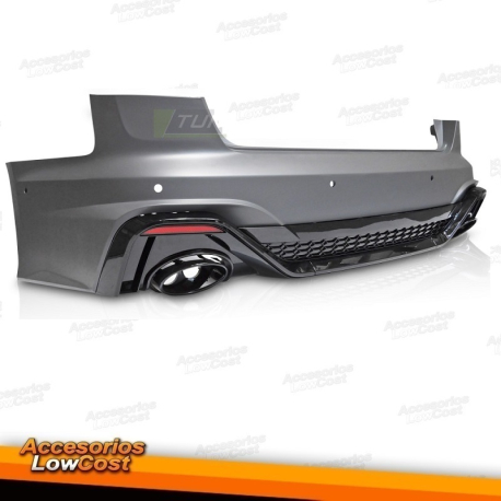 Para-choque Traseiro Audi A4 2020+ Look RS4