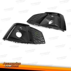 REJILLAS  ANTINIEBLA NEGRO BRILLANTE LOOK RS compatible con AUDI A5 F5 19-23