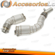 Donwnpipe con protector térmico y catalizador, compatible con BMW  M2, Serie 3 M3 M4 motor S55
