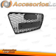 PARRILLA AUDI A7 C7 4G 11-14 LOOK RS7 NEGRO BRILLO