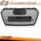 PARRILLA AUDI A7 C7 4G 14-18 LOOK RS7 NEGRO BRILLO