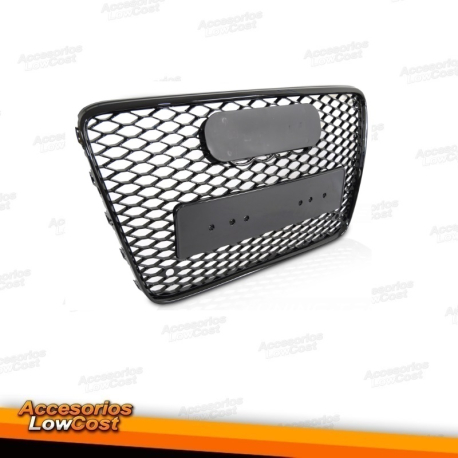 GRELHA FRONTAL SEM SIMBOLO / AUDI Q7 / 05-09 PRETA