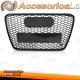 GRELHA FRONTAL SEM SIMBOLO / AUDI Q7 / 05-09 PRETA