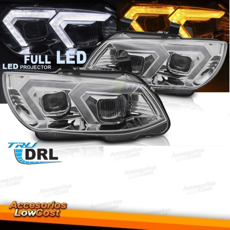 FAROS FULL LED CROMADOS compatibles con BMW E92/E93 LCI 10-13