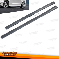TALONERAS LOOK S-LINE/RS PARA AUDI A3 8V 12-16, 3 PUERTAS