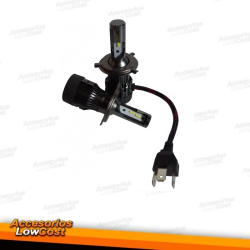 JUEGO DE DOS BOMBILLAS LED H4 CAMBUS PARA CRUCE Y LARGAS GRAN LUMINOSIDAD 