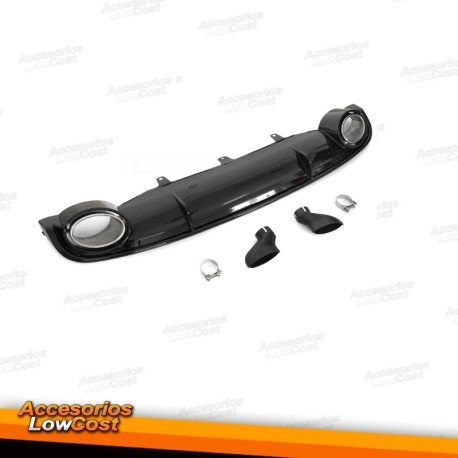 Difusor Trasero Audi A7 C7 Look RS7 10-14