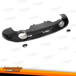 DIFUSOR DOBLE SALIDA NEGRO BRILLANTE ESTILO RS AUDI Q5 8R 12-16