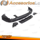 DIFUSOR DOBLE SALIDA PDC NEGRO  look RS para AUDI Q7 4L 05-15