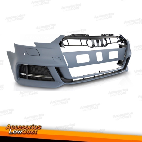 PARACHOQUES DELANTERO DEPORTIVO ESTILO S3 PDC PARA AUDI A3 8V SEDÁN 17-20