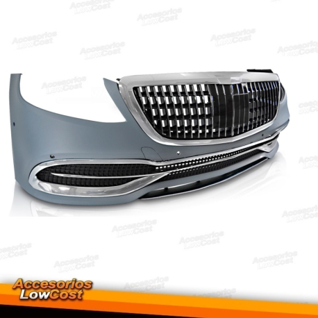 PARACHOQUES DELANTERO ESTILO MAYBACH PDC PARA MERCEDES CLASE S W222 18-20