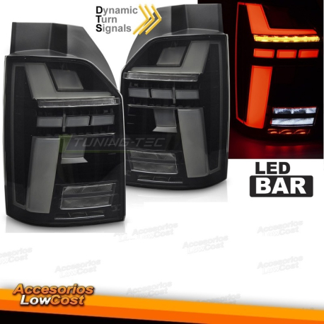 PILOTOS LED AHUMADOS SEQ PARA VW T6 15-19 T6.1 20-24