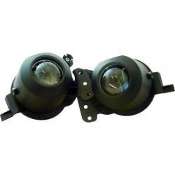 FAROS NIEBLA CON PROYECTOR COLOR NEGRO SERIE 3 Y 5 MODELOS E90/E91 E60/61, 03-08 H11 PARA PARAGOLPES DE SERIE