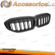 REJILLA DEPORTIVA DOBLE BARRA NEGRO MATE compatible con BMW G20/G21 19-22
