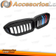 Rejilla tricolor negra brillante compatible con BMW G20/G21 19-22