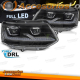 FAROS DELANTEROS LED CROMADOS DRL compatibles con VW T5.1 10-15