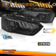 FAROS DE XENÓN LED NEGRO SEQ para AUDI A4 B8 12-15