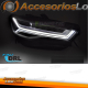 FAROS DELANTEROS FULL LED SEQ DRL compatibles con AUDI A6 C7 14-18