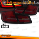 Pilotos traseros LED ROJOS Y AHUMADOS SECUENCIALES para BMW F10 10-13