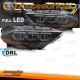 FAROS DELANTEROS LED COMPLETOS SEQ DRL compatibles con FORD MUSTANG 18-22
