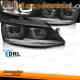 FAROS DELANTEROS U-LED DRL compatibles con VW JETTA VI 11-18