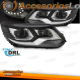 FAROS DRL LED NEGROS para VW TIGUAN I 11-15